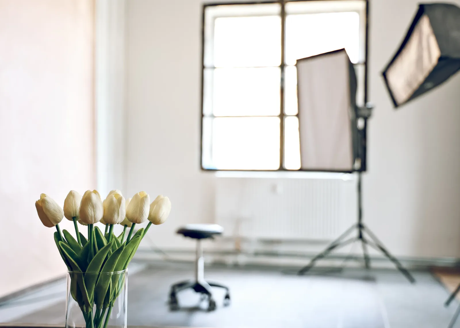 Das smirkART Fotostudio in den Pittlerwerken Leipzig — professionelles Set mit natuerlichem Licht